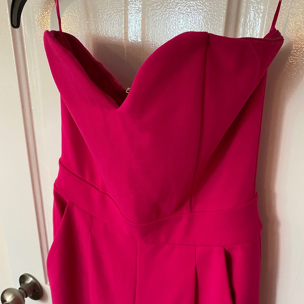 Pink jumpsuit